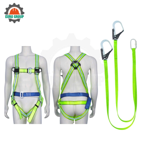 Dây đai toàn thân G2 khóa nẹp 2 móc dây bẹ