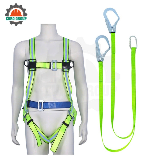 Dây đai toàn thân G2 khóa nẹp 2 móc dây bẹ