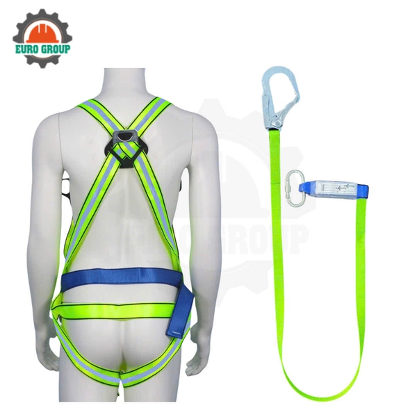 Dây đai toàn thân G3 khóa nẹp 1 móc giảm xóc