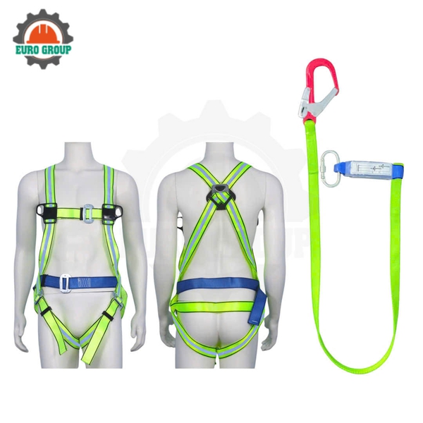 Dây đai toàn thân G3 khóa nẹp 1 móc giảm xóc