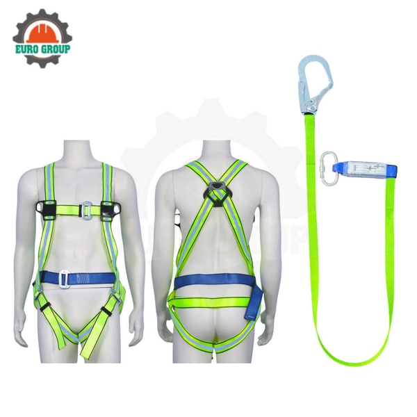 Dây đai toàn thân G3 khóa nẹp 1 móc giảm xóc