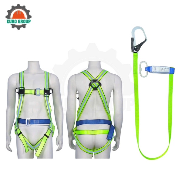 Dây đai toàn thân G3 khóa nẹp 1 móc giảm xóc