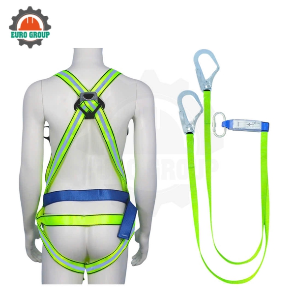 Dây đai toàn thân G4 khóa nẹp 2 móc giảm xóc