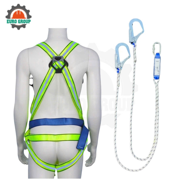Dây đai toàn thân G8 khóa nẹp 2 móc giảm xóc