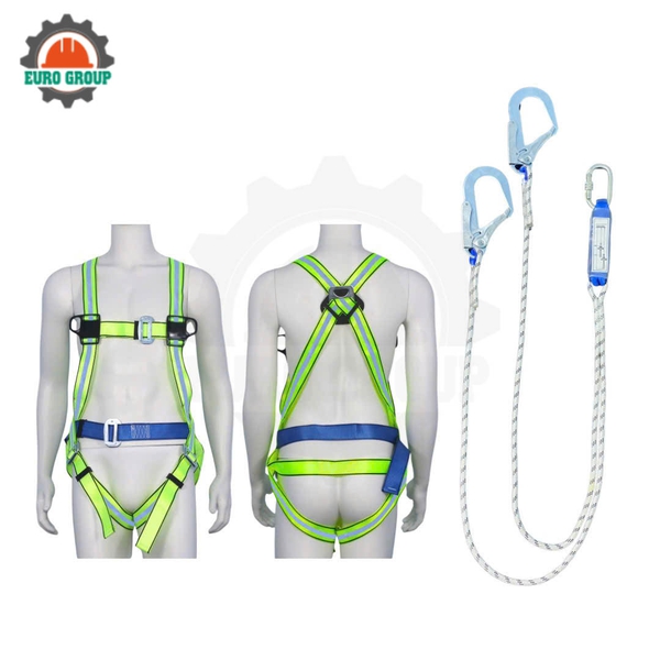 Dây đai toàn thân G8 khóa nẹp 2 móc giảm xóc