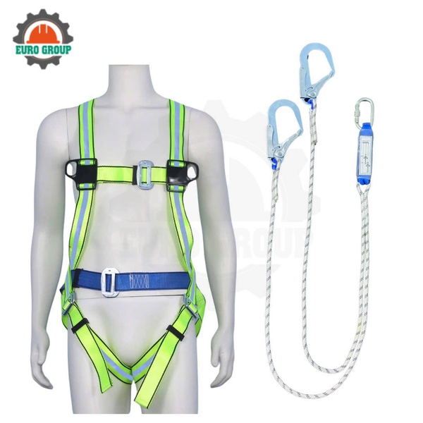 Dây đai toàn thân G8 khóa nẹp 2 móc giảm xóc