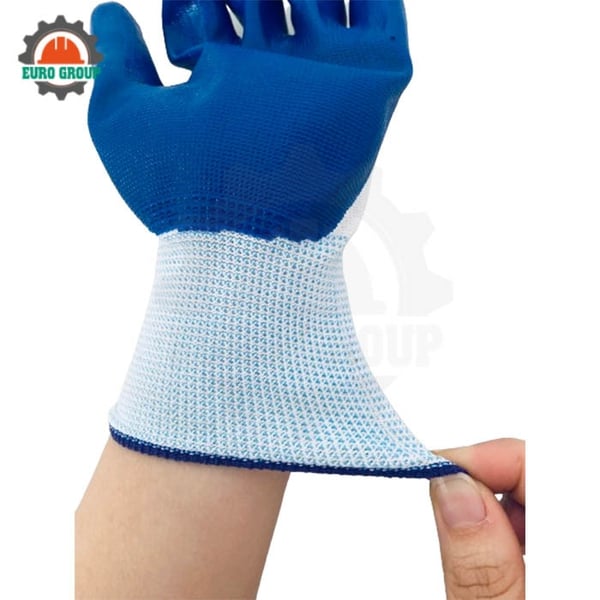 Găng Tay Chống Dầu Works Grip-Pro N518 Sợi Nylon Nhúng Nitrile