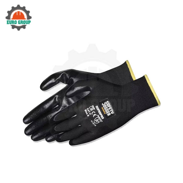 Găng Tay Jogger Superpro Chống Dầu Phủ Nitrile Bám Tốt