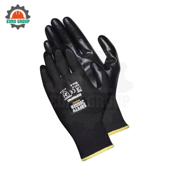 Găng Tay Jogger Superpro Chống Dầu Phủ Nitrile Bám Tốt