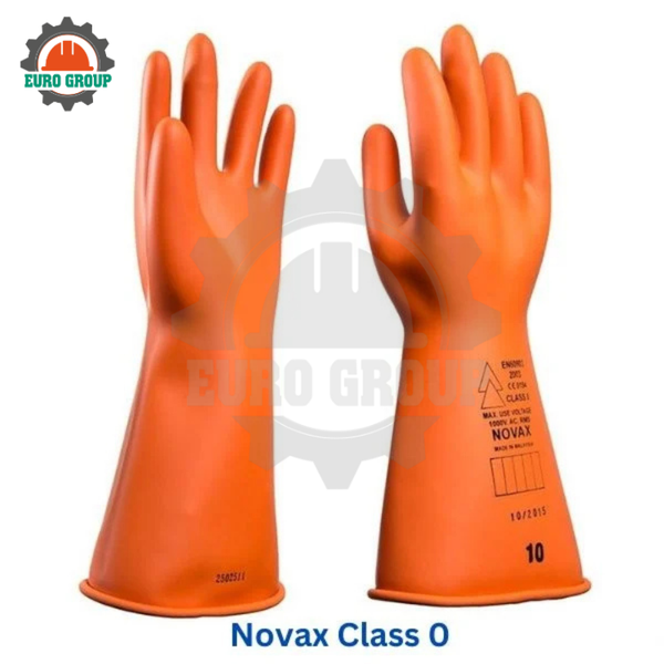 Găng Cách Điện Hạ Áp Novax Class 0 1000V Cao Su Tự Nhiên