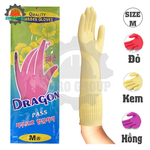 Găng Tay Cao Su Đông Cầu Vồng Chống Thấm, Ôm Sát Tay