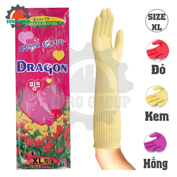 Găng Tay Cao Su Đông Cầu Vồng Chống Thấm, Ôm Sát Tay