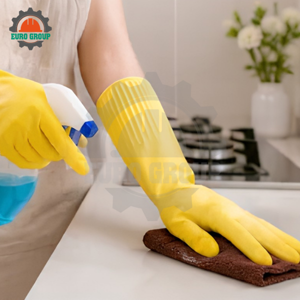 Găng Tay Cao Su Đông Cầu Vồng Chống Thấm, Ôm Sát Tay