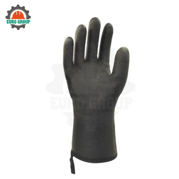 Găng Tay Chịu Nhiệt Độ Cao 250°C Bằng Cao Su Dài 31cm