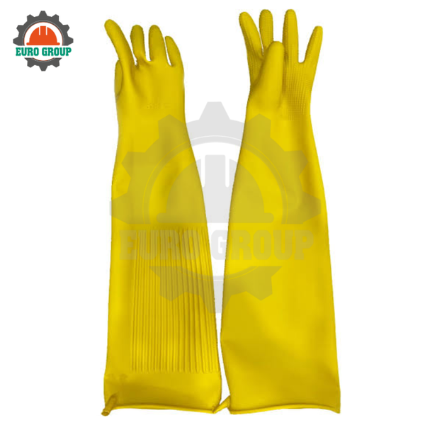 Găng Tay Cao Su Siêu Dài Nam Long Size 12 Dài Tới Nách, Chống Trơn Trượt
