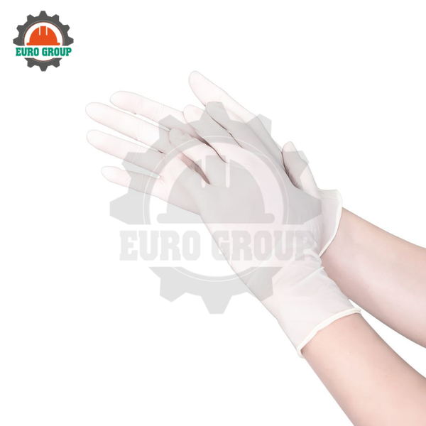 Găng Tay Cao Su Y Tế Có Bột VGlove Latex Dùng Một Lần