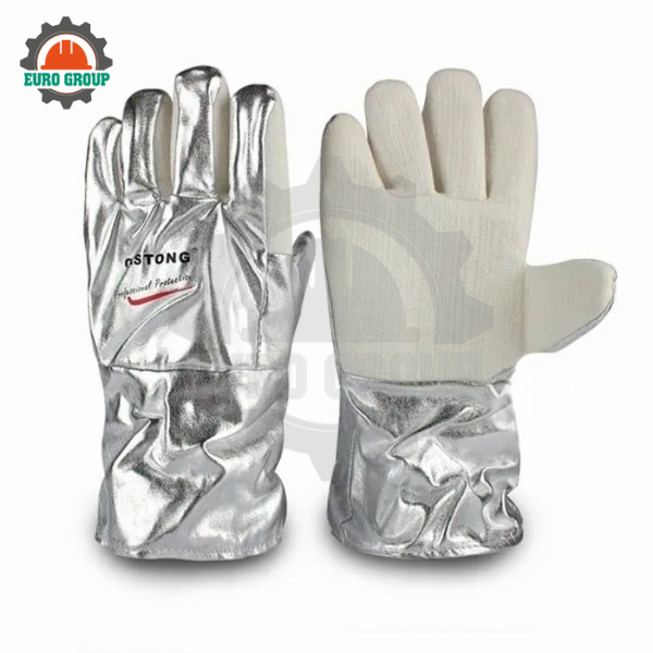Găng Tay Chịu Nhiệt 300 Độ Castong, Meta-aramid NFRR Chịu Nhiệt Tới 300 Độ 34cm