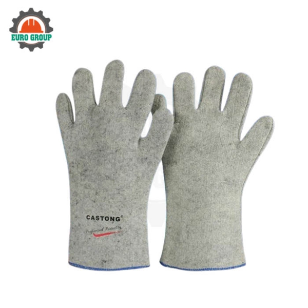 Găng Tay Chịu Nhiệt 300 Độ C Castong Màu Xám GKKK35-33