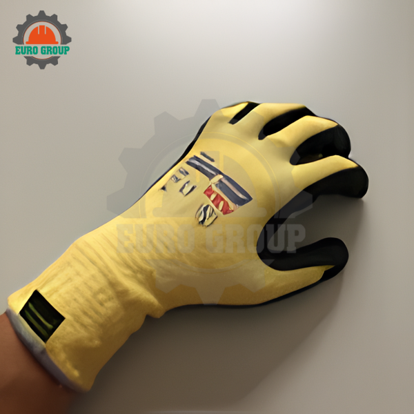 Găng Tay Đa Dụng, Chống Dầu, Chống Cắt Towa 591 Kevlar®, Phủ Nitrile Kép, Công Nghệ MicroFinish