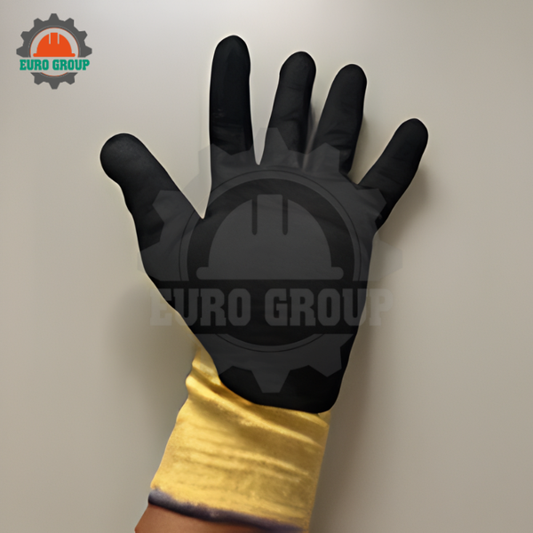 Găng Tay Đa Dụng, Chống Dầu, Chống Cắt Towa 591 Kevlar®, Phủ Nitrile Kép, Công Nghệ MicroFinish