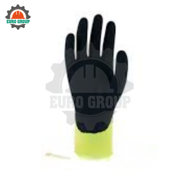 Găng Tay Chống Cắt TOWA ActivGrip Hi-vis 580 Phủ Nitrile, Lót Nylon 13-Gauge, Chống Dầu