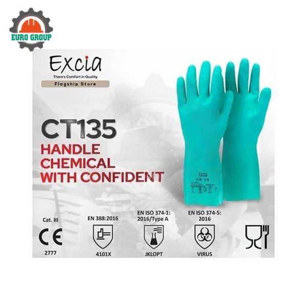 Găng tay chống hóa chất Excia CT135