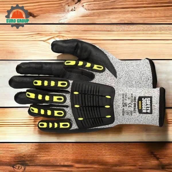 Găng Tay Jogger ProImpact Chống Va Đập Chống Cắt Phủ Nitrile