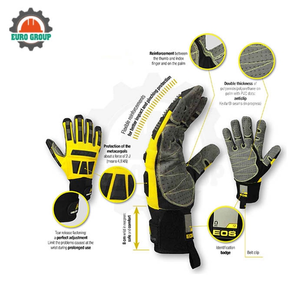 Găng tay chống rung và va đập Deltaplus EOS VV900