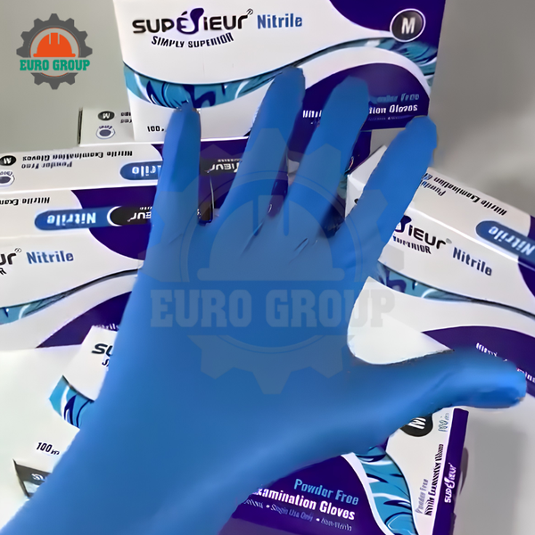Găng Tay Công Nghiệp Nitrile Superieur Chính Hãng
