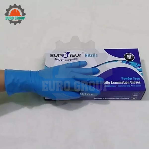 Găng Tay Công Nghiệp Nitrile Superieur Chính Hãng