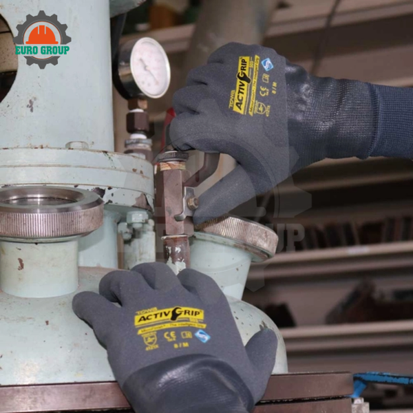 Găng Tay Đa Dụng Chống Dầu Towa 503 Phủ Nitrile, Bám Dính Tốt, Gọn Nhẹ