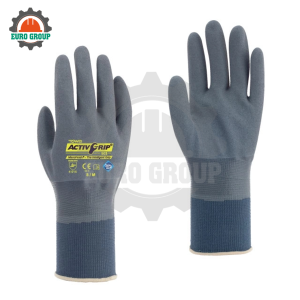 Găng Tay Đa Dụng Chống Dầu Towa 503 Phủ Nitrile, Bám Dính Tốt, Gọn Nhẹ
