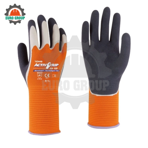 Găng Tay Đa Dụng Towa ActivGrip XA-325 Phủ Kép MicroFinish, Bám Dính Tốt