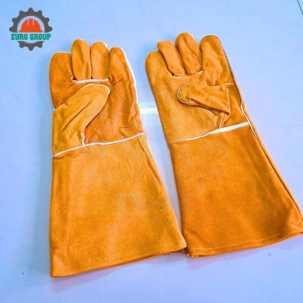 Găng Tay Da Hàn Con Ngựa Chống Nhiệt Bảo Vệ Tay Khi Hàn