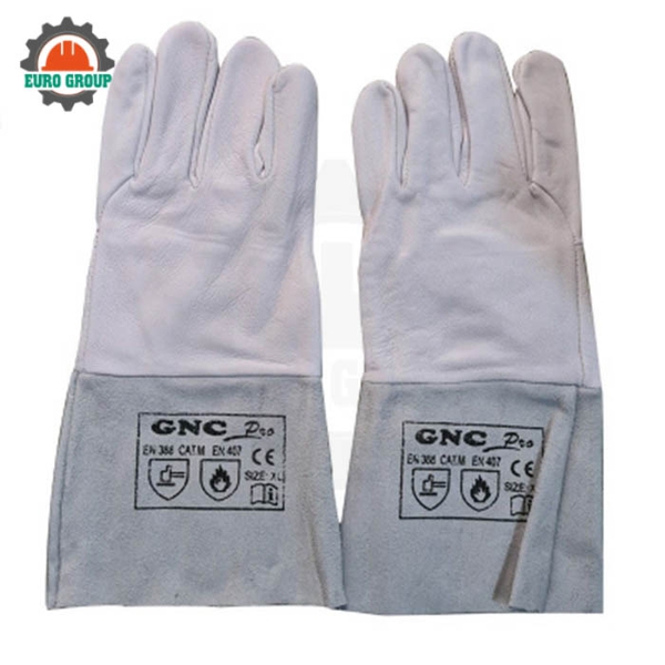 Bao Tay Da Hàn Trắng Bạc GNC Safety Chống Nhiệt Bảo Vệ Tay