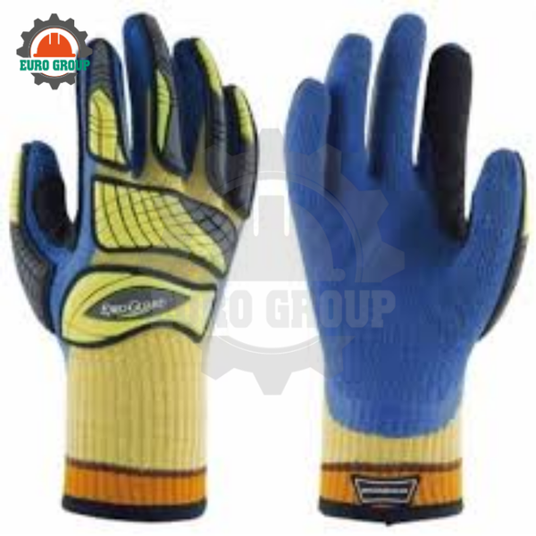 Găng Tay Chống Va Đập Towa Exxoguard EG3-351 Tấm Lót TPR, Lót Kevlar Và Thép Không Gỉ