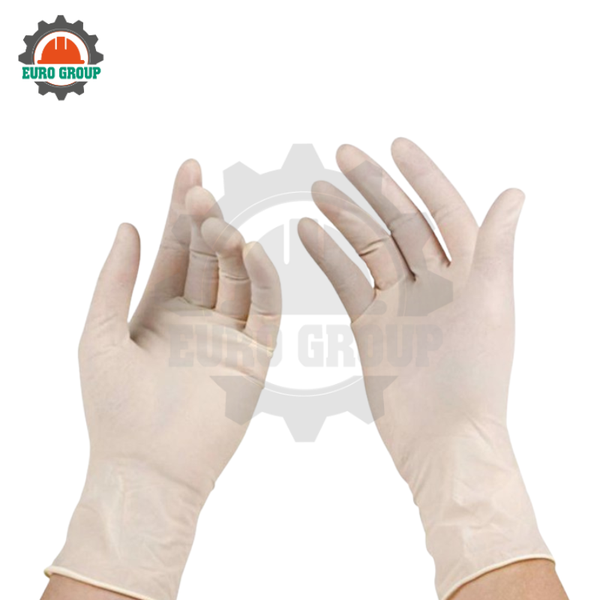 Găng Tay Latex Phẫu Thuật Tiệt Trùng Không Bột HTC Cao Su Tự Nhiên