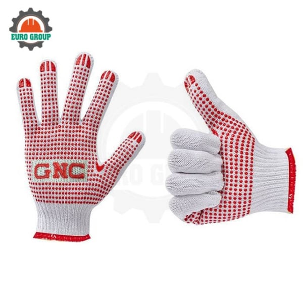 Găng Tay Phủ Hạt Nhựa Chống Trơn Trượt Tăng Độ Bám