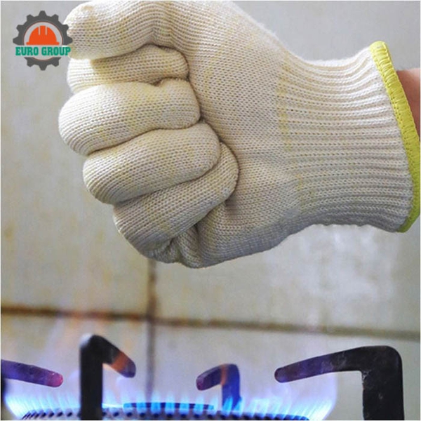 Găng Tay Chịu Nhiệt Lò Nướng 250 Độ C Chất Liệu Aramid Dài 24cm