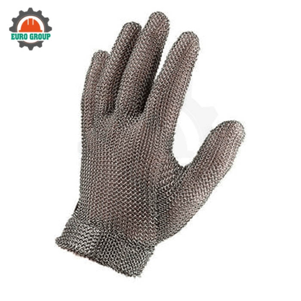 Găng Tay Lưới Inox Chống Cắt Móc Cài