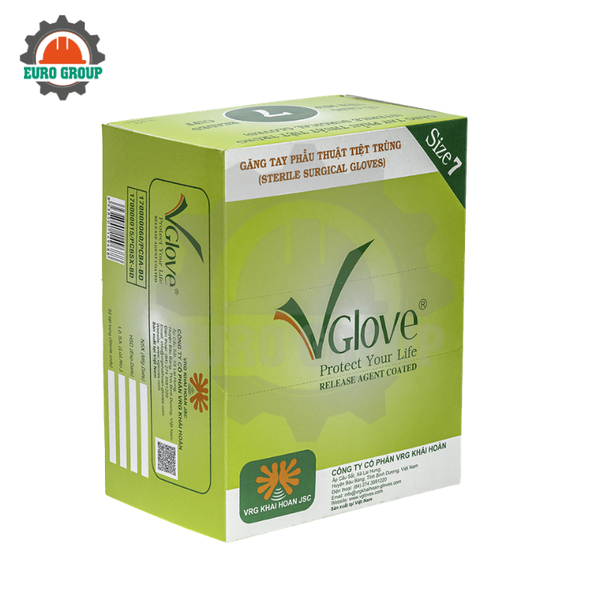 Găng Tay Phẫu Thuật Tiệt Trùng Cao Su Tự Nhiên Chính Hãng