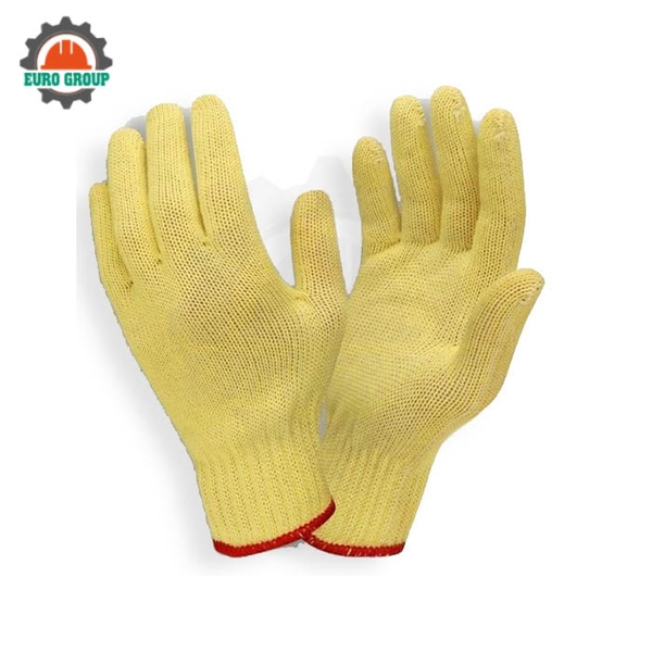 Găng Tay Aramid Chống Cắt Và Chịu Nhiệt 100 Độ C Dài 25cm