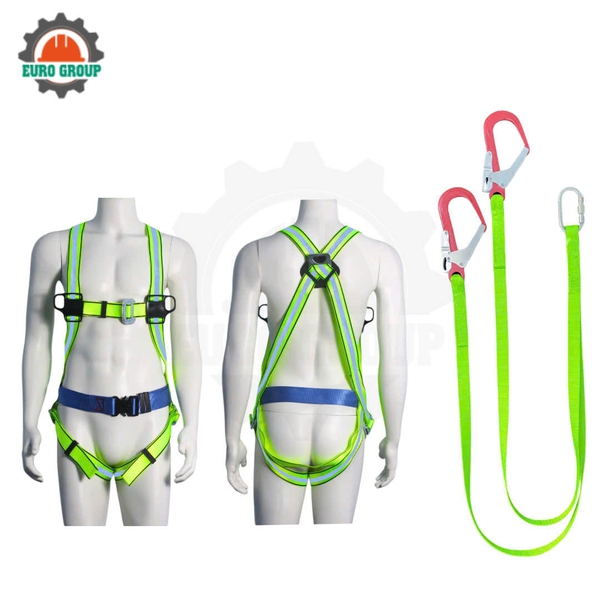 Dây đai toàn thân GB2 khóa bấm 2 móc dây bẹ