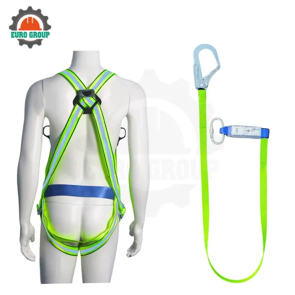 Dây đai toàn thân GB3 khóa bấm 1 móc giảm xóc