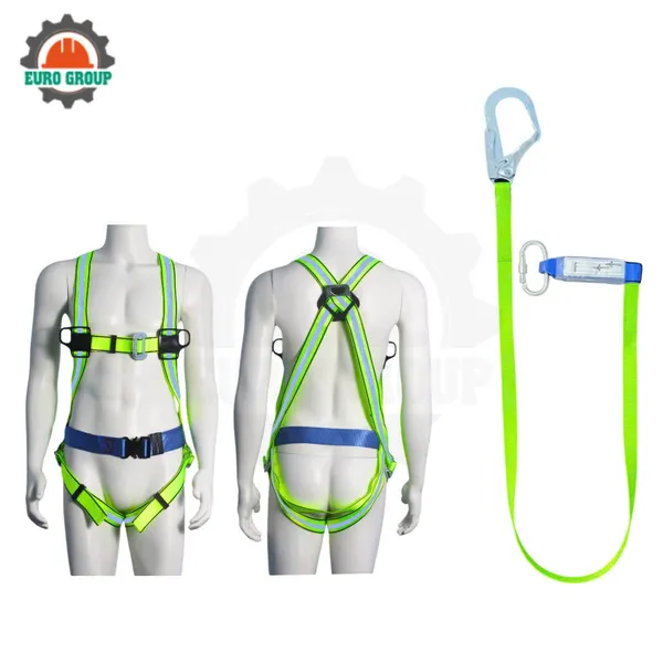 Dây đai toàn thân GB3 khóa bấm 1 móc giảm xóc