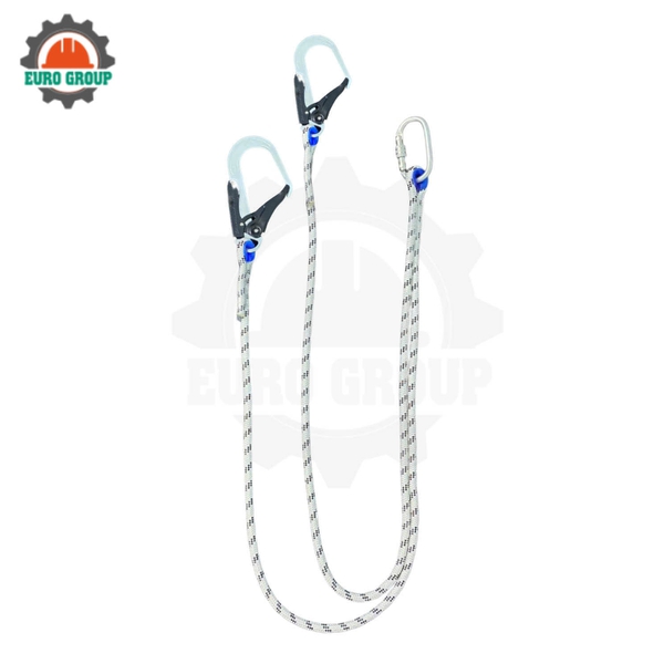 Dây đai toàn thân GB6 khóa bấm 2 móc dây thừng