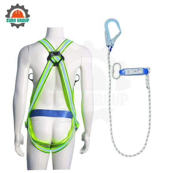 Dây đai toàn thân GB7 khóa bấm 1 móc dây thừng giảm xóc