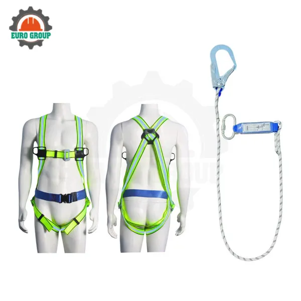 Dây đai toàn thân GB7 khóa bấm 1 móc dây thừng giảm xóc