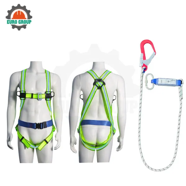 Dây đai toàn thân GB7 khóa bấm 1 móc dây thừng giảm xóc