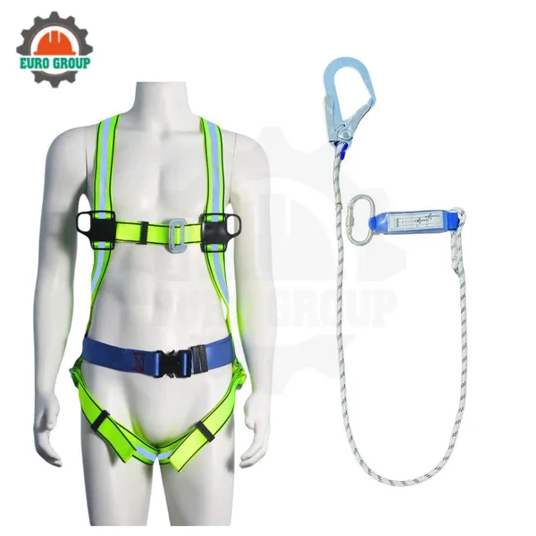 Dây đai toàn thân GB7 khóa bấm 1 móc dây thừng giảm xóc